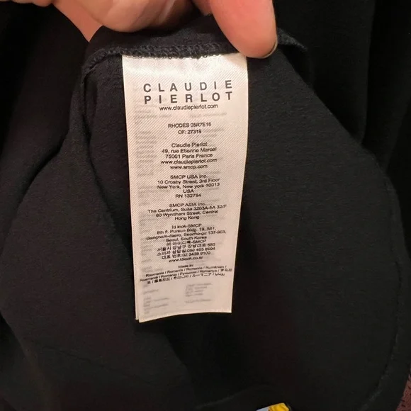 Claudie pierlot lace mini dress - Picture 6 of 8